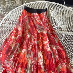 Lapis flowey long skirt size medium